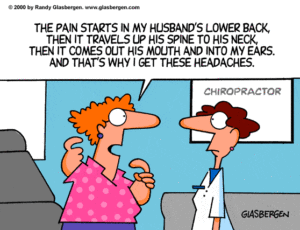 chiropractic humor from Seattle Chiropractor Dr. Peter Carr